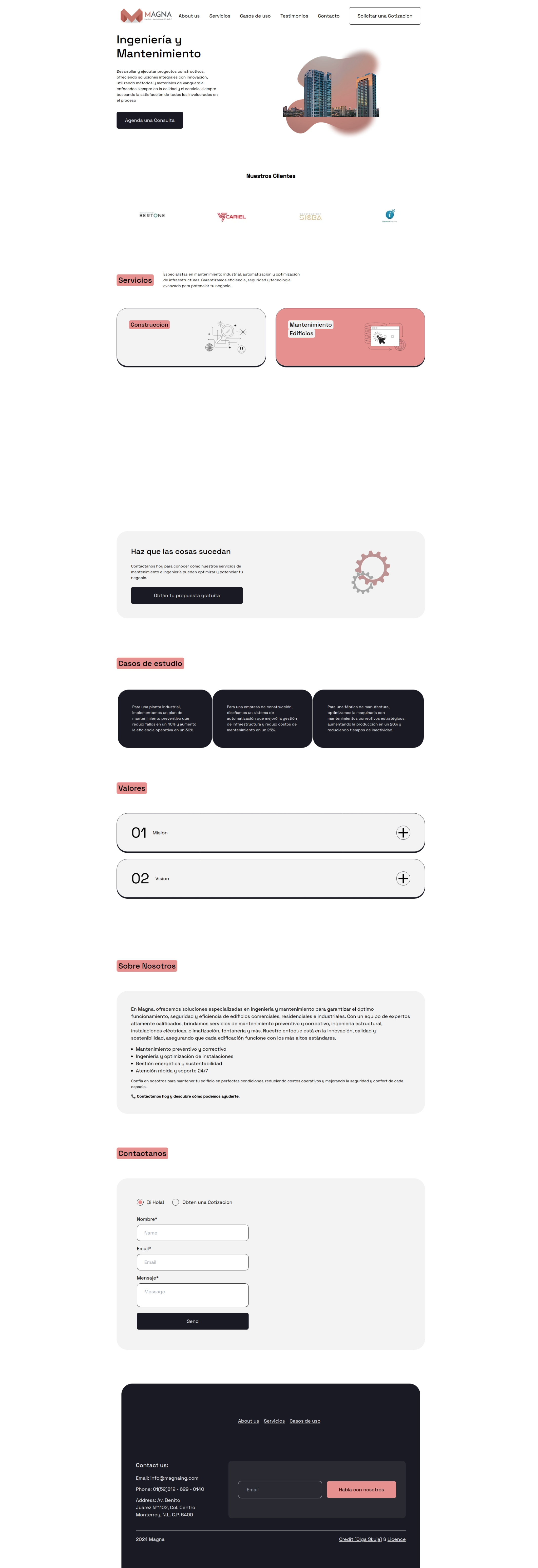 Sitios Web - Desarrollo web profesional